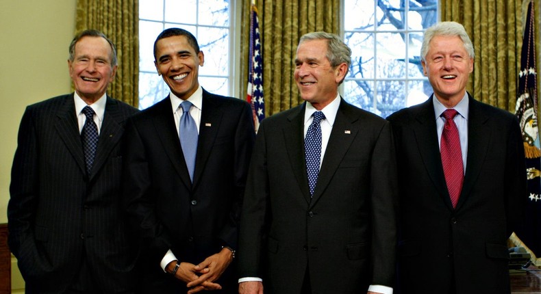Ivy League alumni sat in the White House for 32 uninterrupted years until Joe Biden's presidency.J. Scott Applewhite/AP