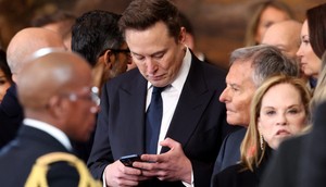 Elon Musk's net worth has seen a historic loss during his online feud with President Donald Trump.Kevin Lamarque/POOL/AFP via Getty Images