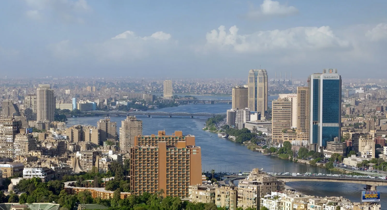 An aerial view of Cairo, Africa’s highest-ranked city in the 2025 IMD Smart City Index, as urban centers across the continent push for smarter, more connected futures.